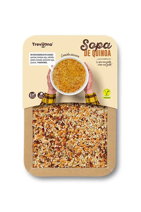 Sopa de quinoa