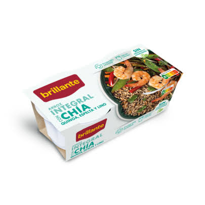 Arroz y chia microondas