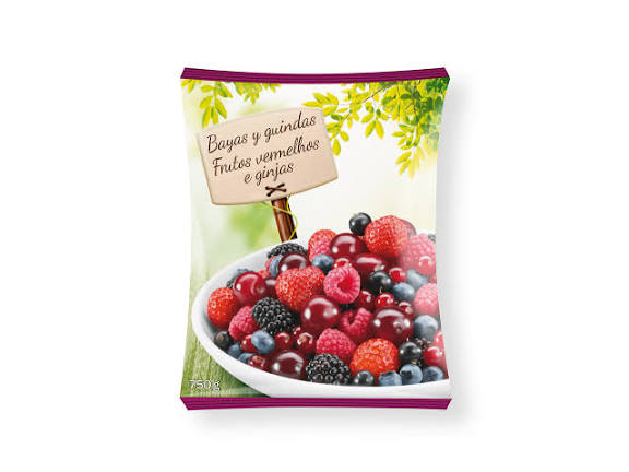 Frutos rojos congelados