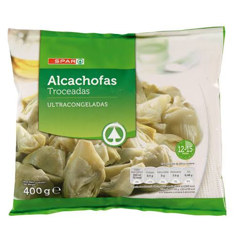 Alcachofas troceadas