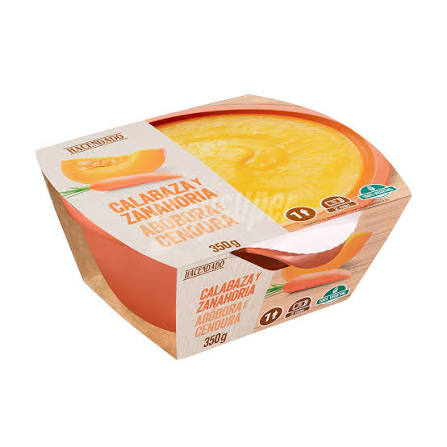 Crema calabaza y zanahoria
