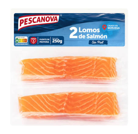 Lomos de salmón