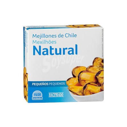 Mejillones al natural