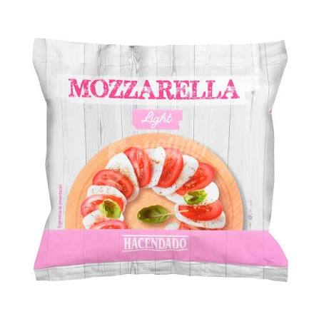 Queso mozzarella light