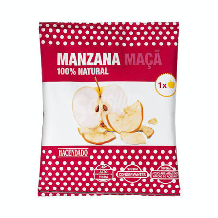 Manzana deshidratada