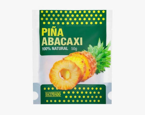 Piña deshidratada