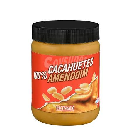 Crema de cacahuetes Hacendado