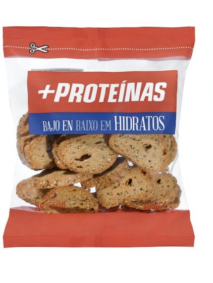 Pan tostado + proteína