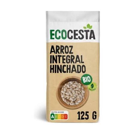 Arroz integral hinchado