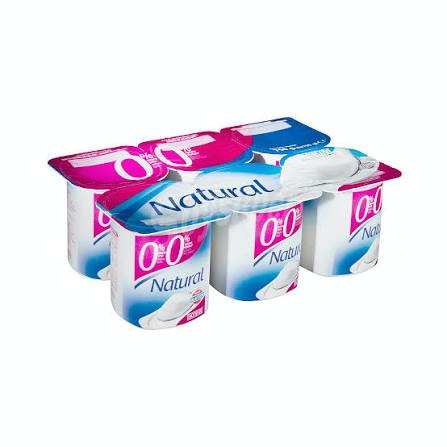 Yogur natural 0%